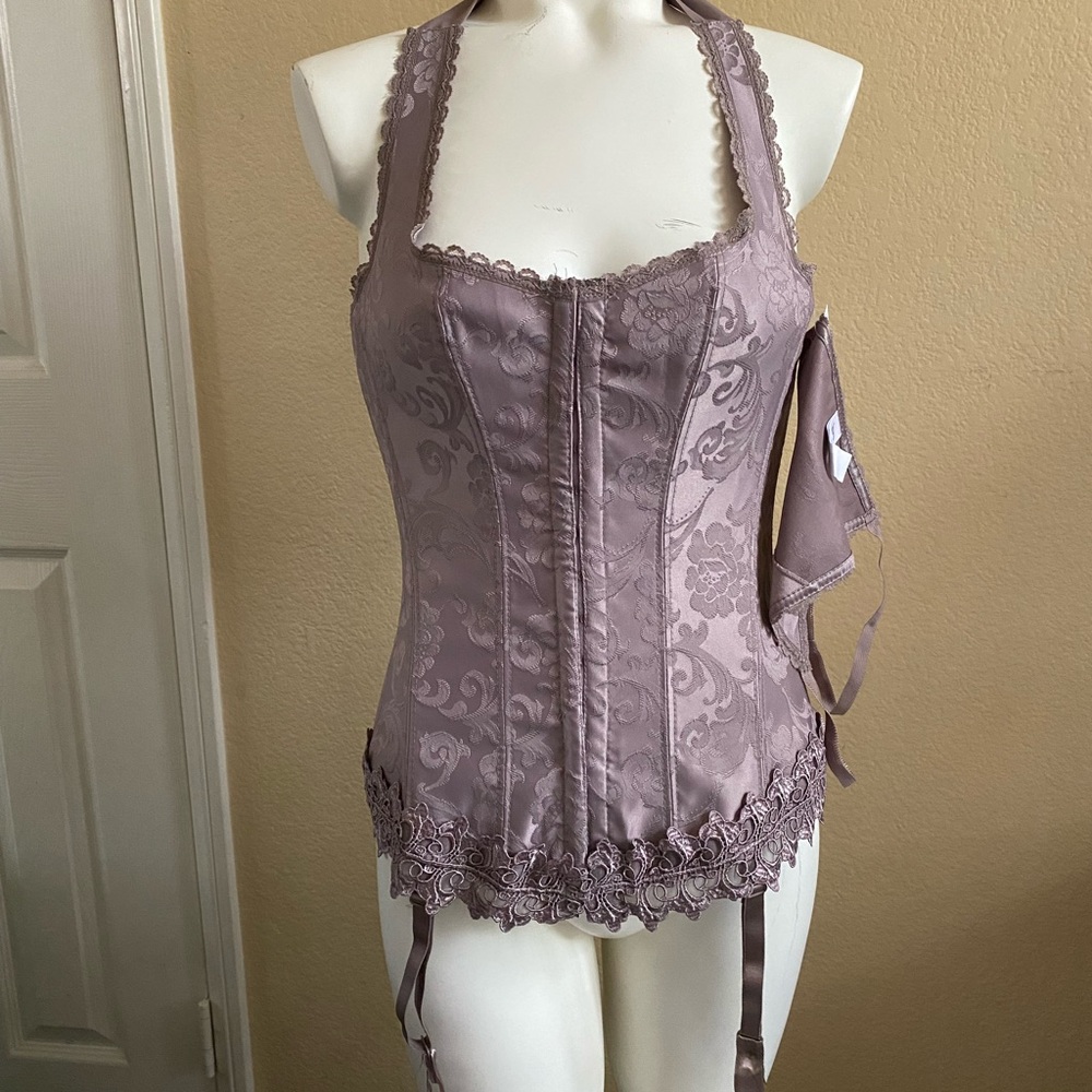 NEW Fredericks of Hollywood corset set